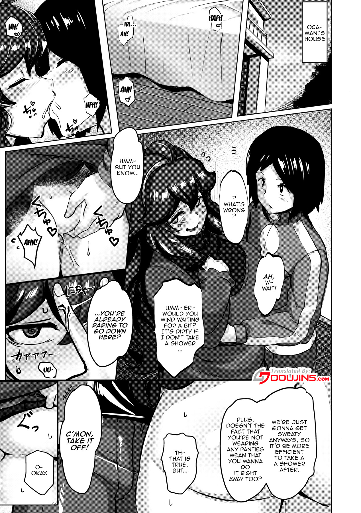 Hentai Manga Comic-Okamani-chan's Service Life-Read-4